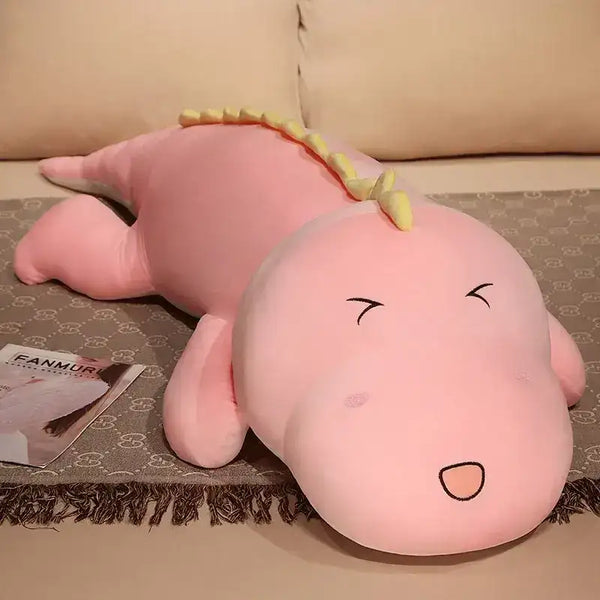 Pink Crocodile Plush
