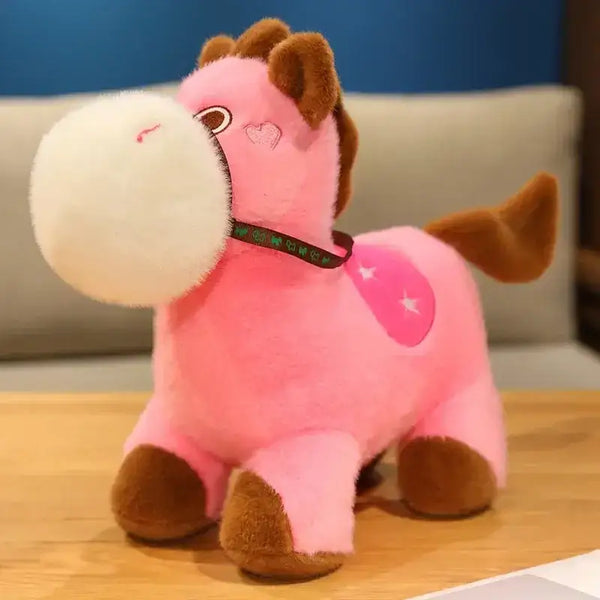 Pink Horse Stuffed Animal