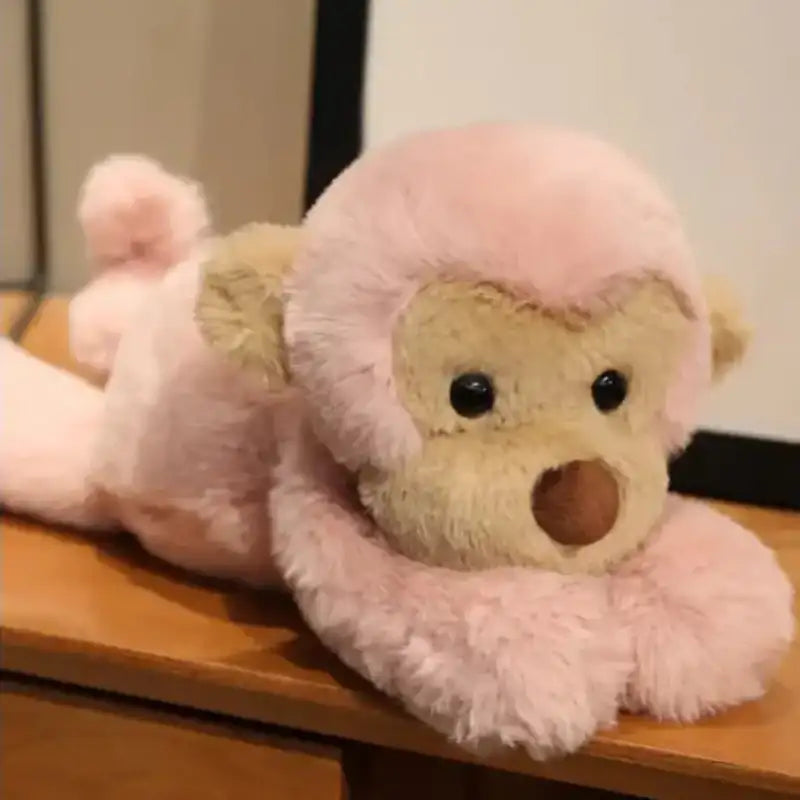 Pink Monkey Stuffed Animal