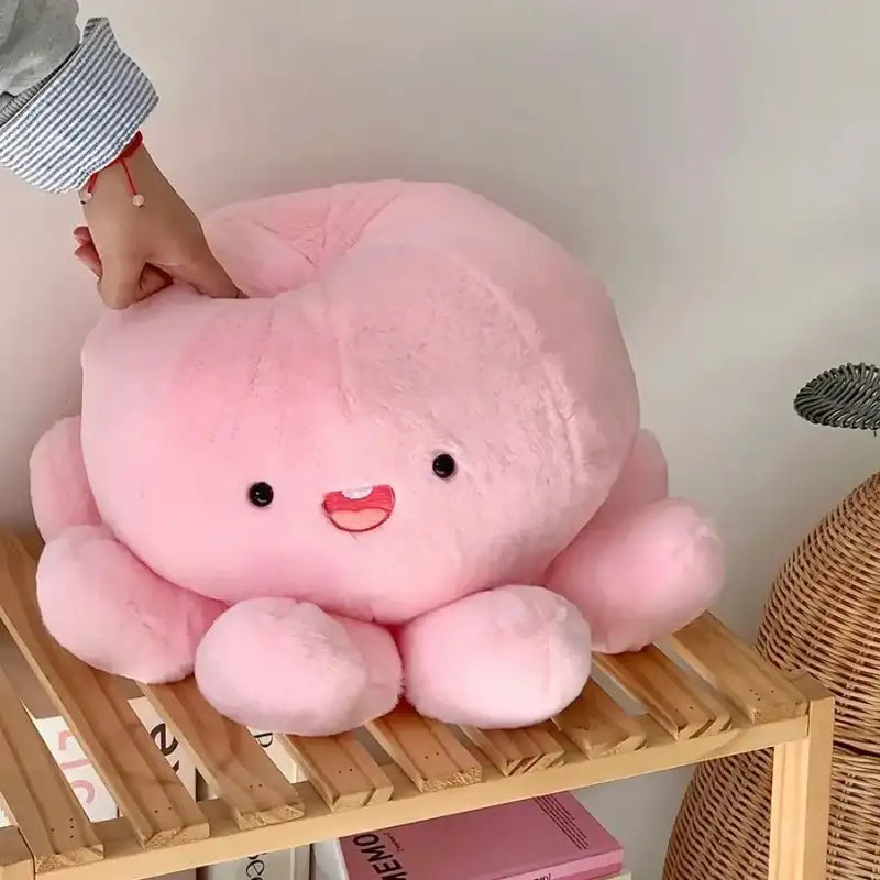 Pink Octopus Plush