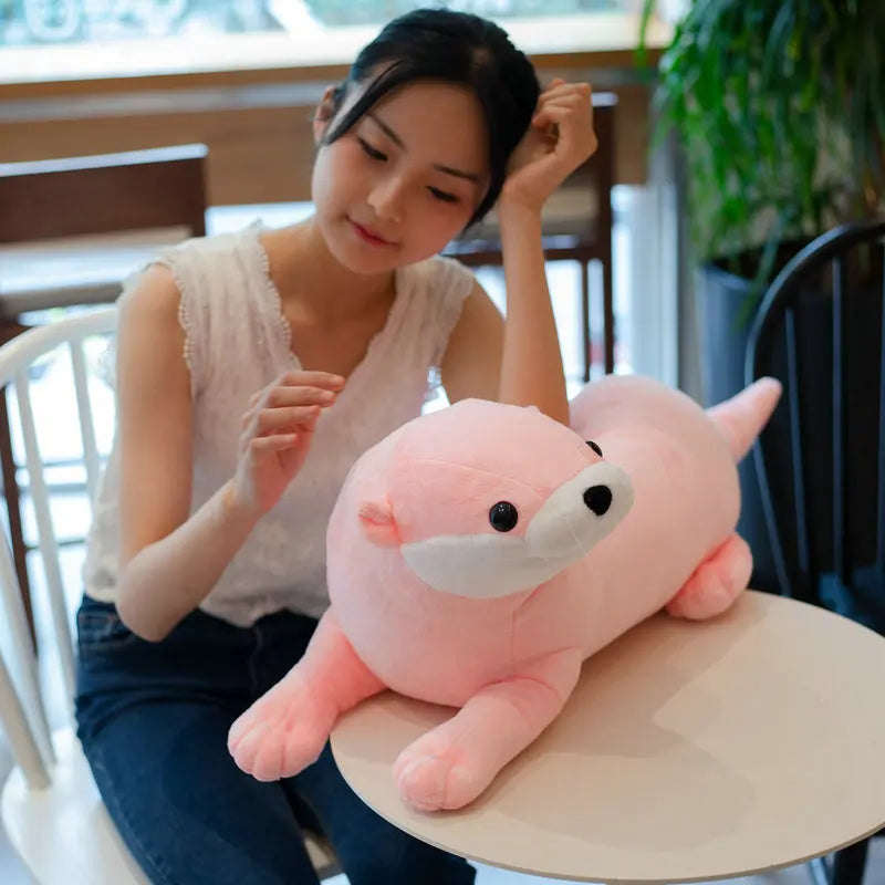 Pink Otter Plush