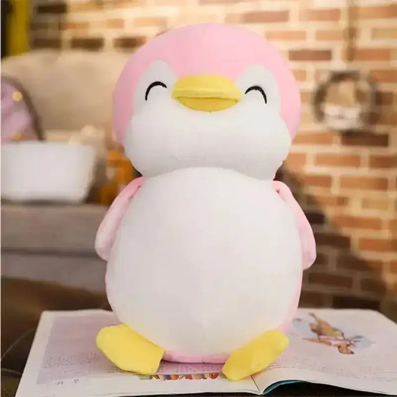Pink Penguin Stuffed Animal