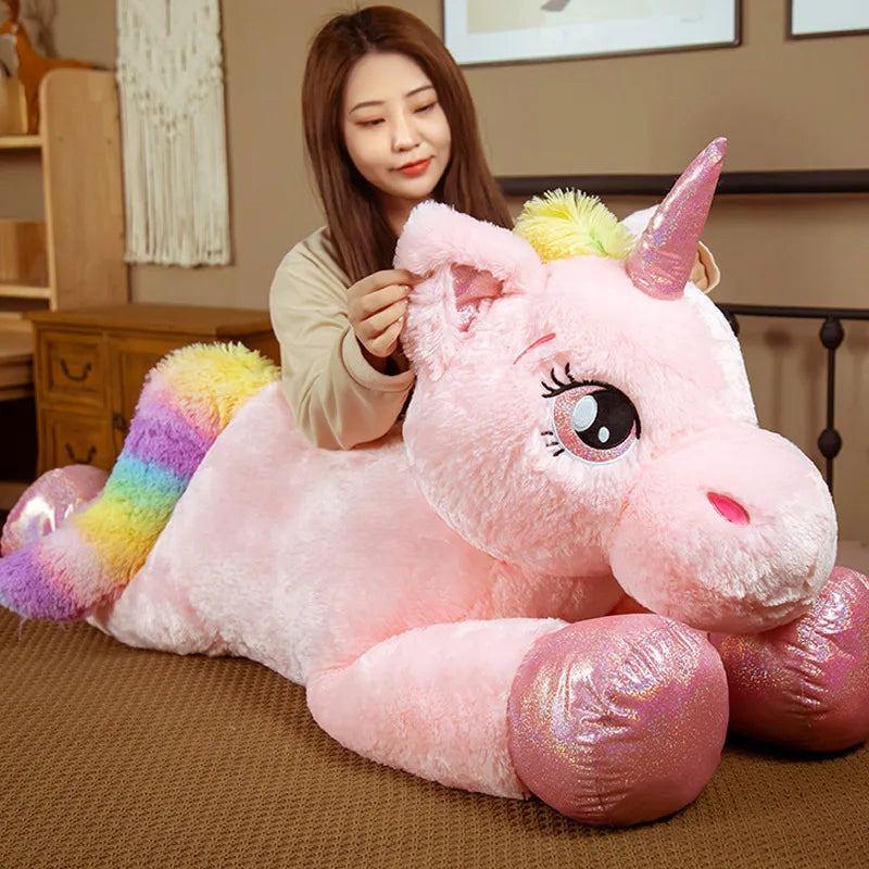 Pink Unicorn Stuffed Animal