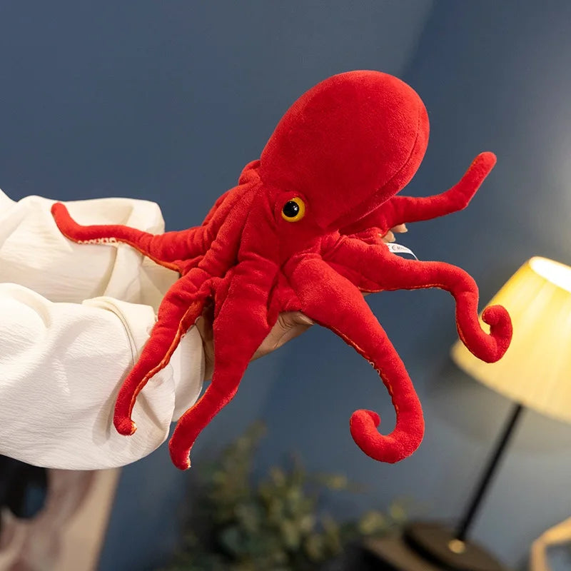 red octopus plush