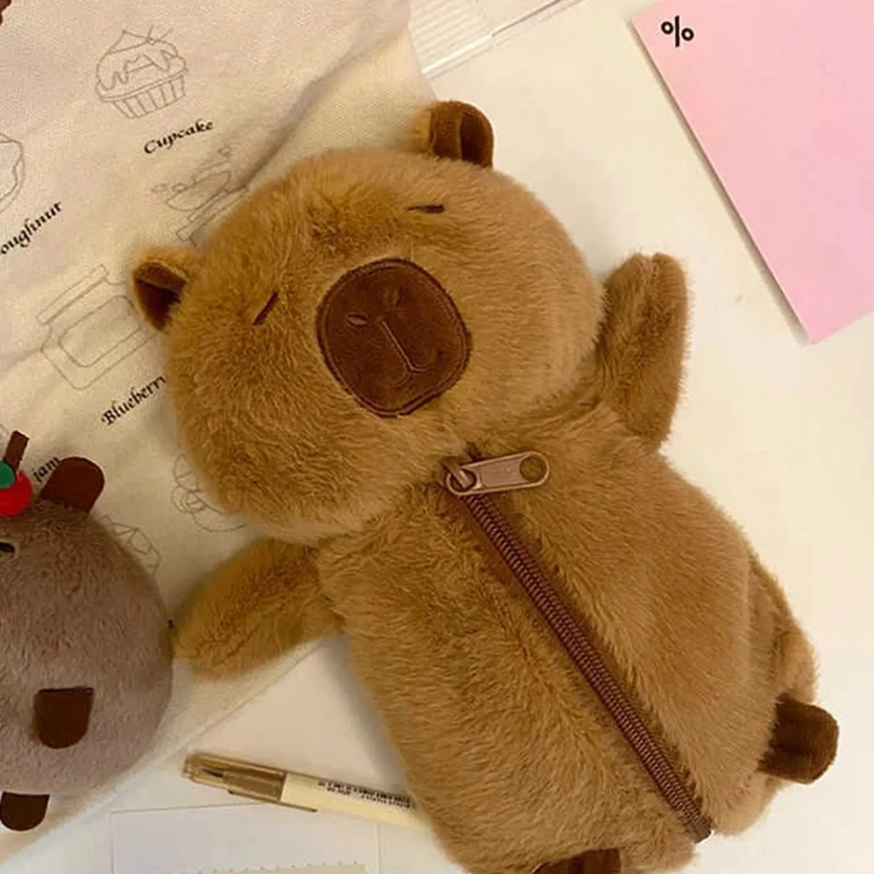 Plush Pencil Case - One size