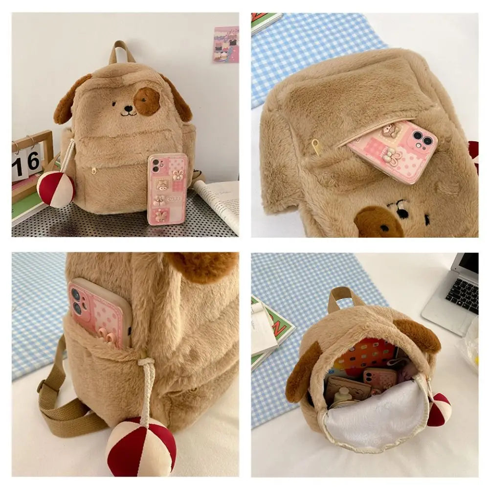 plush puppy backpack