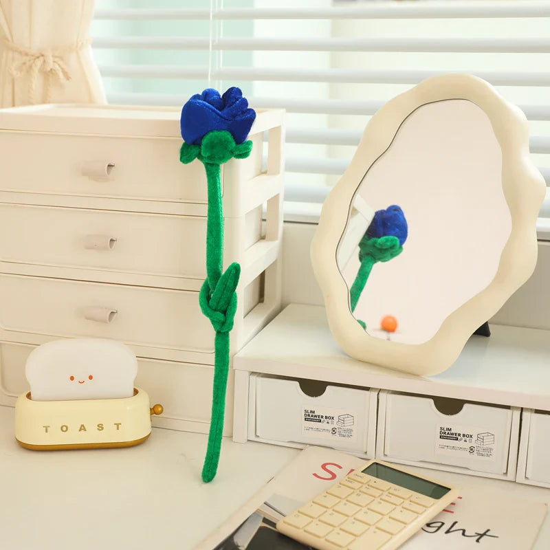 Plush Rose - Dark Blue / 13