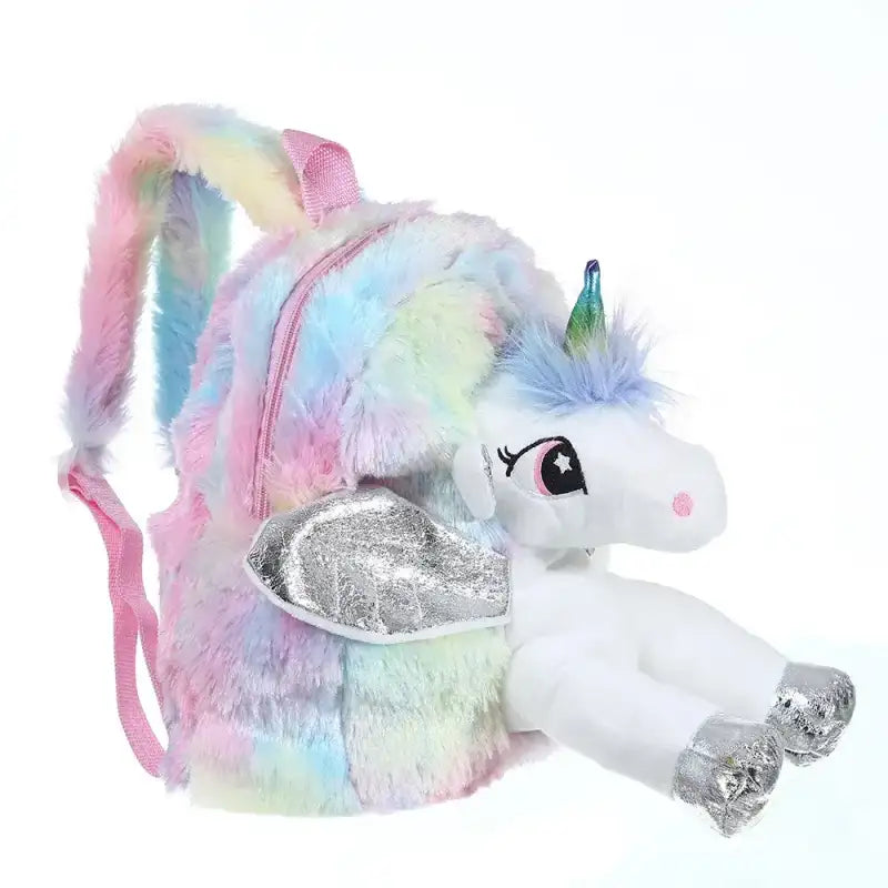 Plush Unicorn Backpack