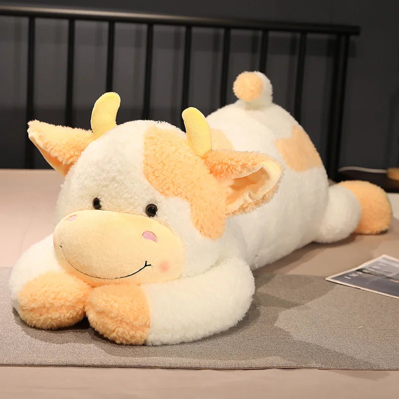 Large Cow Plush - Yellow