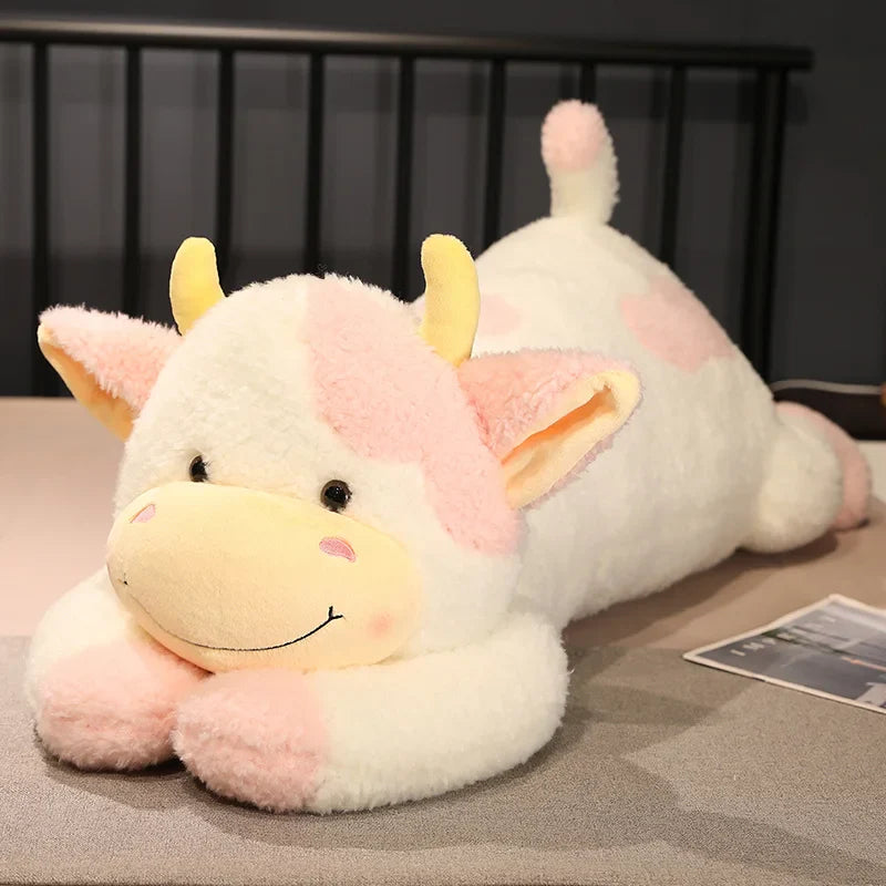 Large Cow Plush - Pink