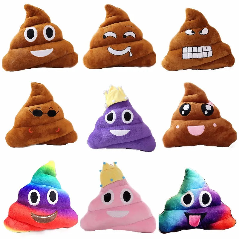 poop emoji plush