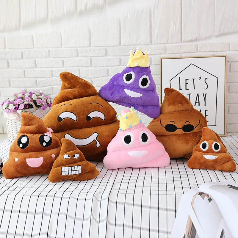 poop emoji plush