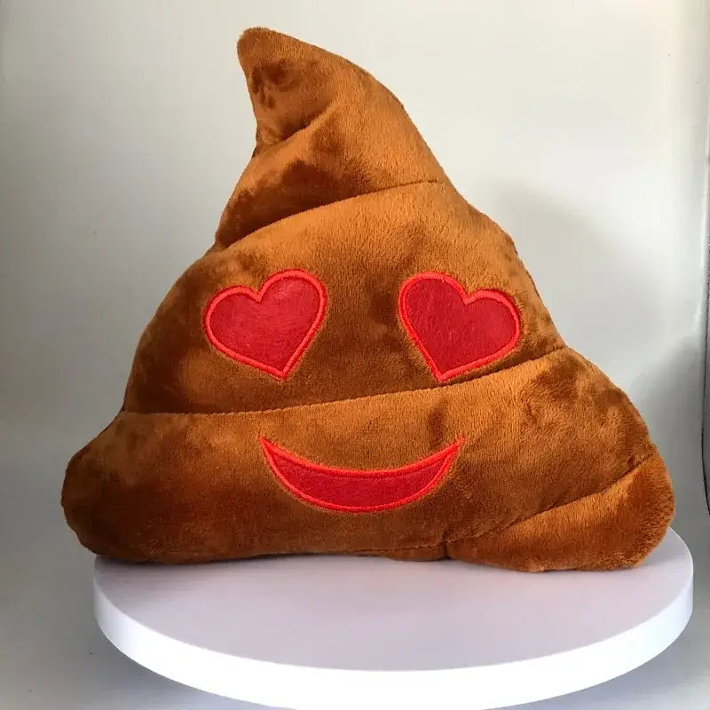 Poop Emoji Plush - K / 7.9