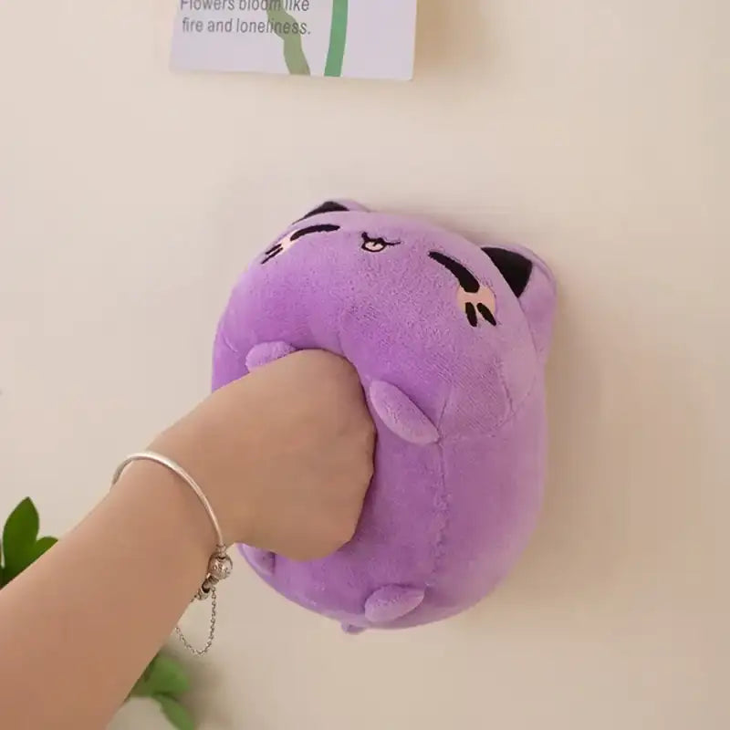 Purple Cat Plush