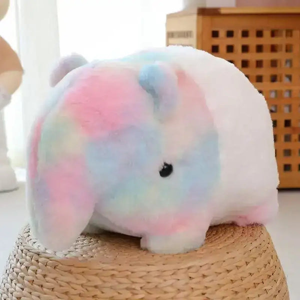Rainbow Elephant Plush