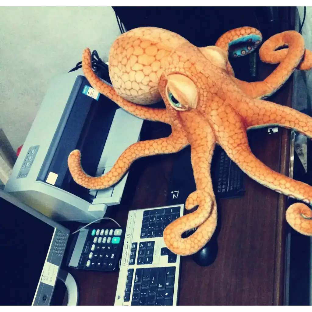 Realistic Octopus Plush