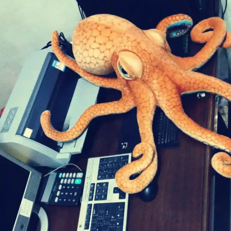 Realistic Octopus Plush