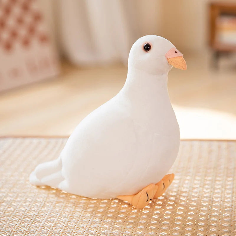 pigeon plush - White Pigeon