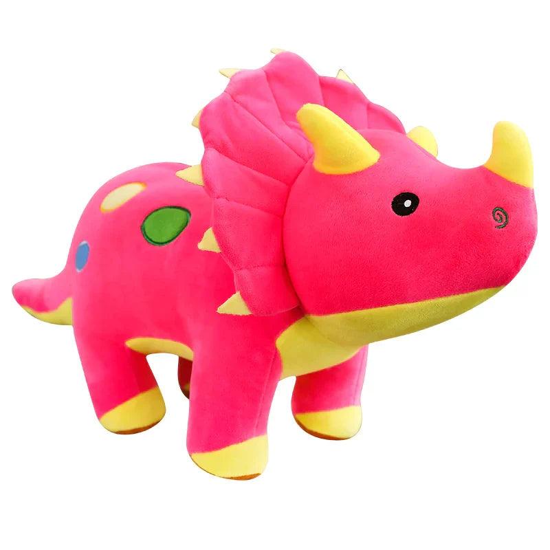 giant plush triceratops - Pink