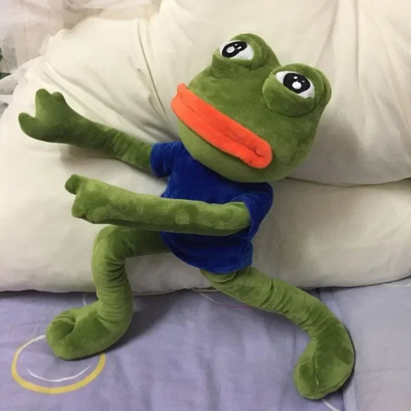 Sad Frog Plush 
