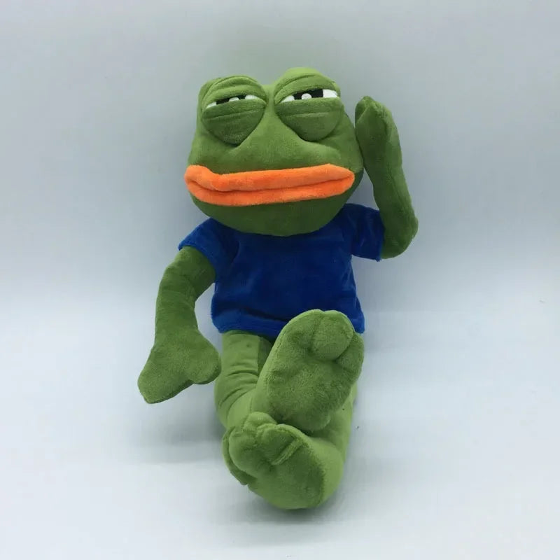 Sad Frog Plush 