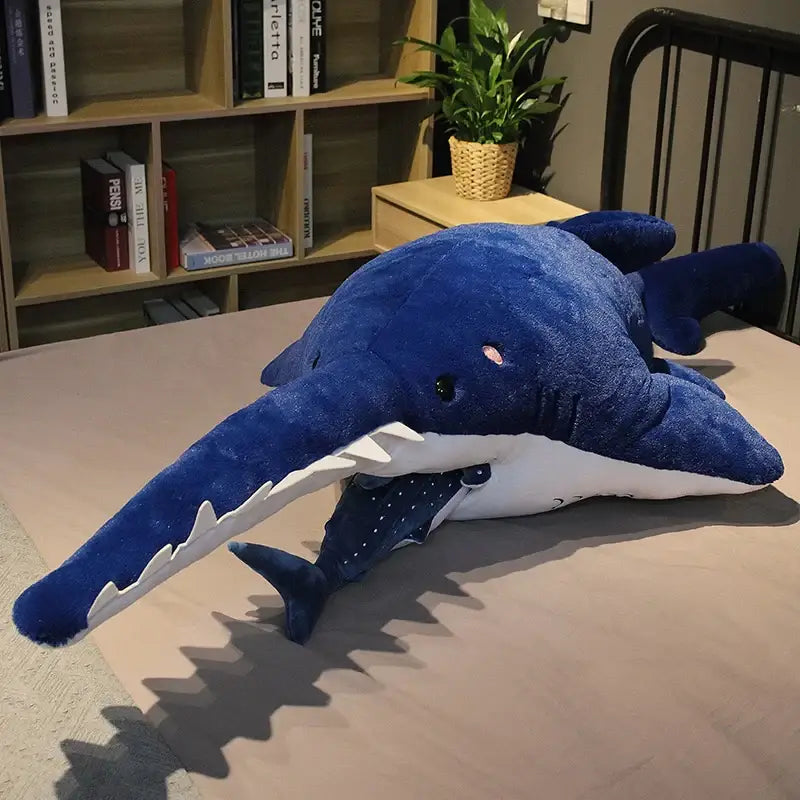 Sawtooth Shark Plush Animal - Blue / 21.6