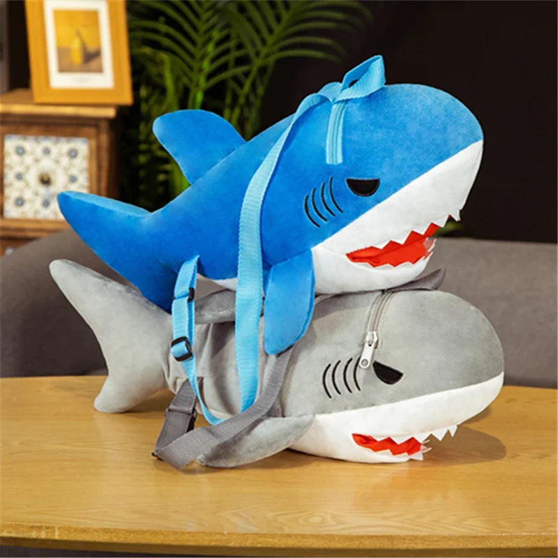 Shark Plush Backpack