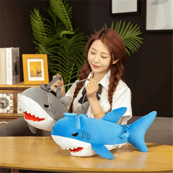 Shark Plush Backpack