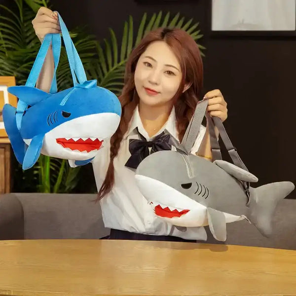 Shark Plush Backpack