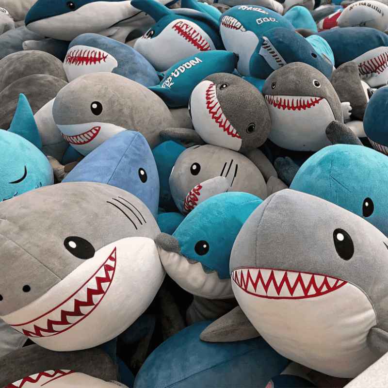 Shark Plushies