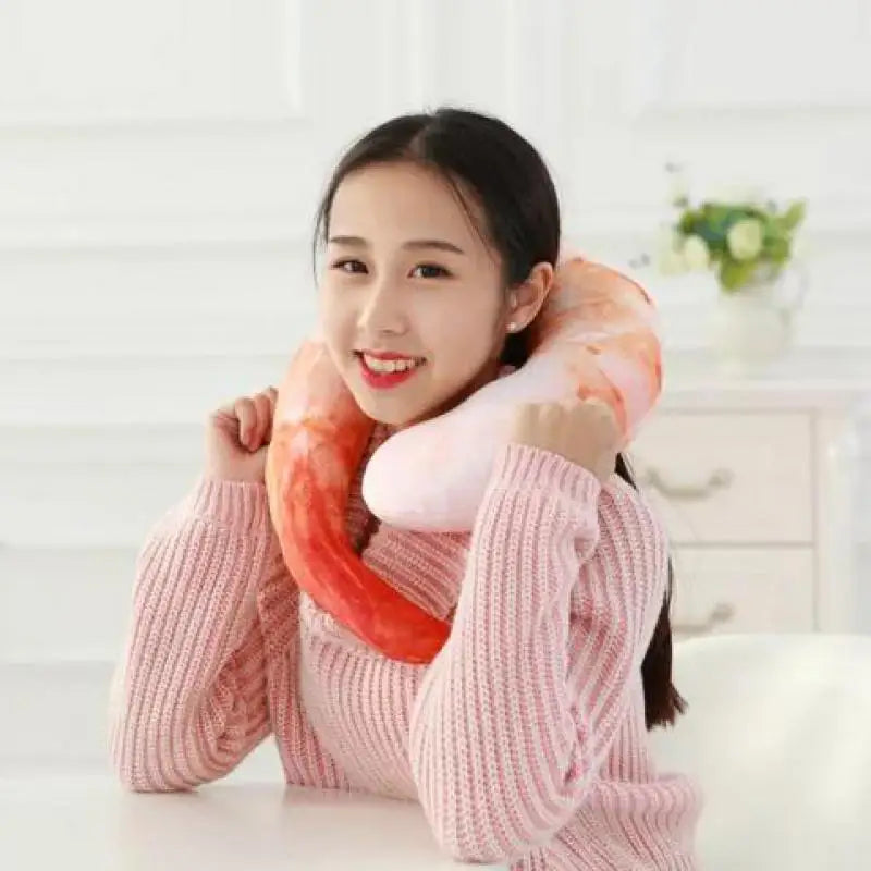 shrimp neck pillow