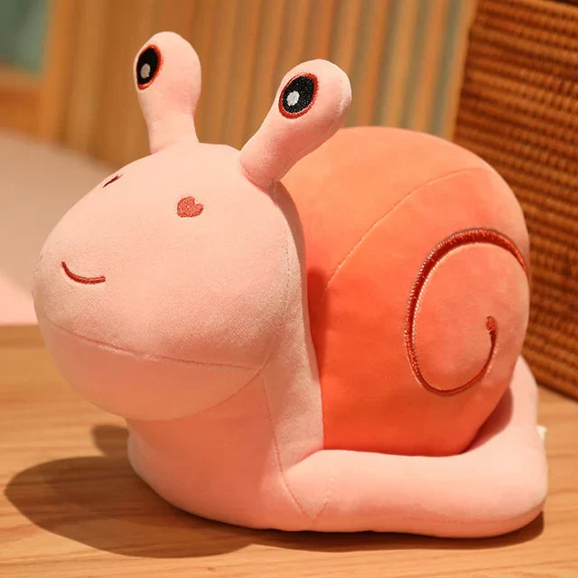 Snail Stuffed Animal Kawaii - Pink / 20cm