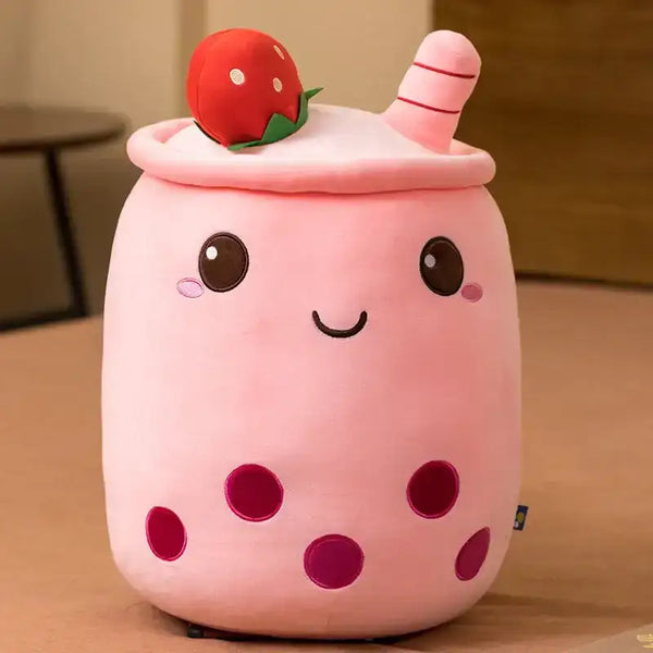 Strawberry Bubble Tea Plush