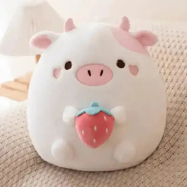 Strawberry Cow Stuffed Animal