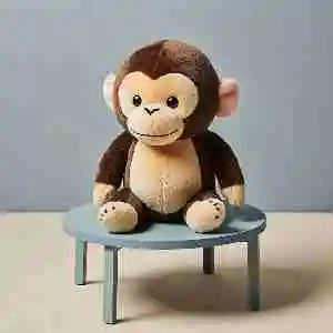 stuffed-brown-monkey-toy