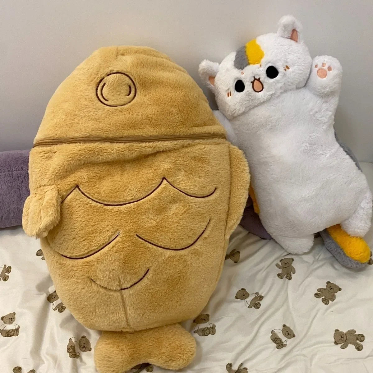 taiyaki cat plush