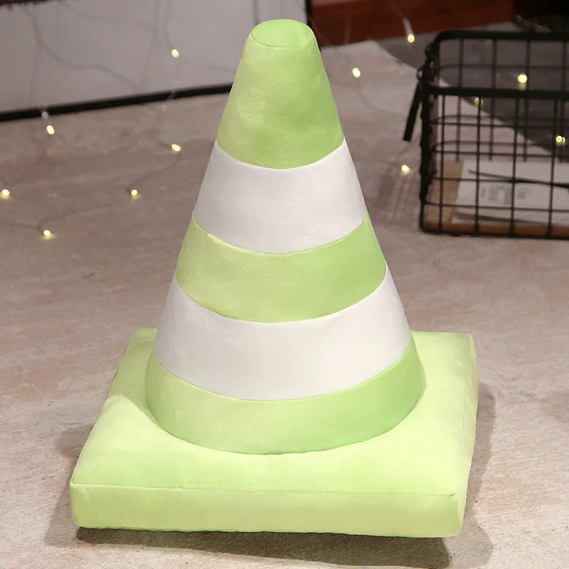 traffic cone plush - Green