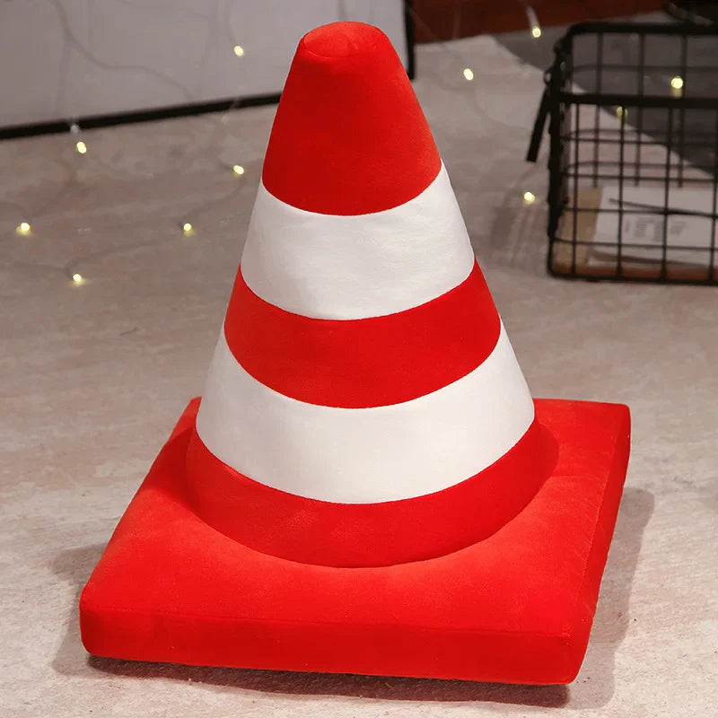 traffic cone plush - Red