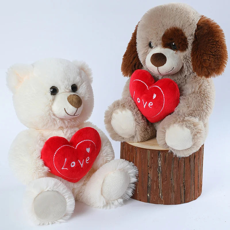 Valentine’s day Plush Dog