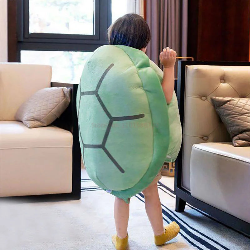 Wearable Plush Turtle Shell