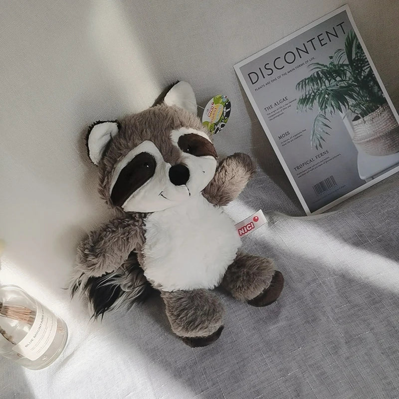 weighted raccoon stuffed animal